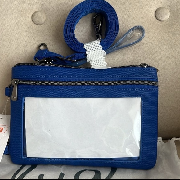 LUG 💗 Peekaboo 2 Matte Luxe VL Convertible Crossbody Bag NWT - Picture 2 of 9